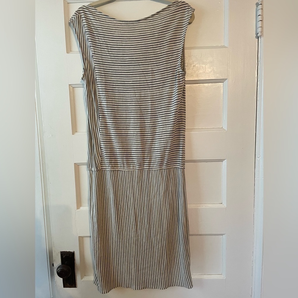 Derek Lam casual drop waist striped mini dress, size L, excellent condition - Picture 6 of 9